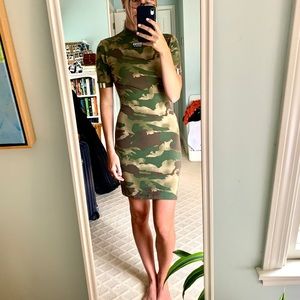 Adidas Camo T-Shirt Dress